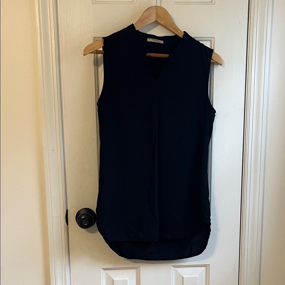 Sleeveless Black Top